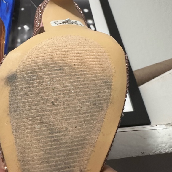 Rose Gold Heels Size 5.5 - Picture 6 of 7
